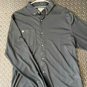Linksoul - LS Black Button Down Polo Large